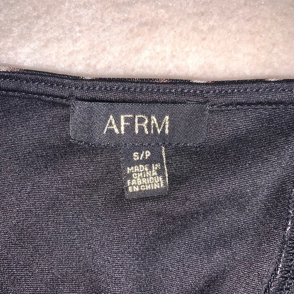 AFRM Cheetah Print Bodysuit Size Small - Picture 5 of 5